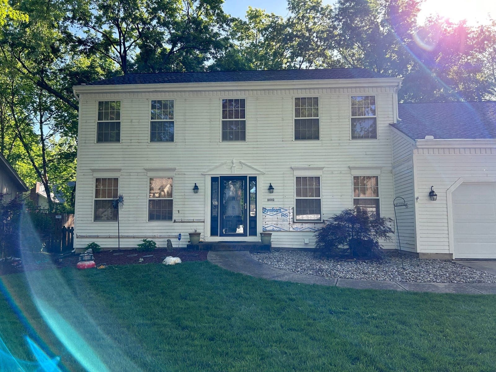 Front wood rot replacement